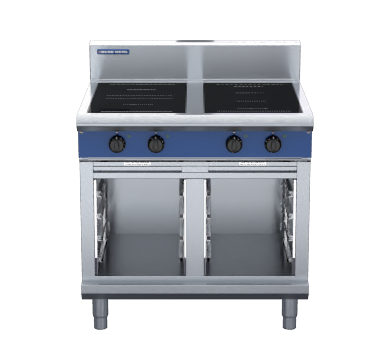 blue seal evolution series in514r3f-cb - 900mm induction cooktops  cabinet base