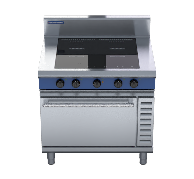 blue seal evolution series in54f - 900mm induction range convection oven