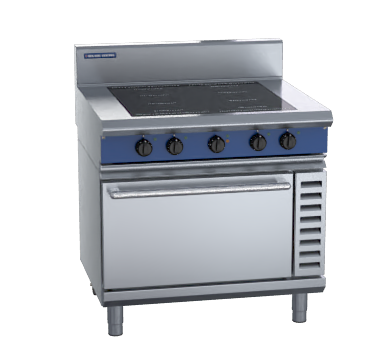 blue seal evolution series in54f - 900mm induction range convection oven