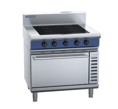 blue seal evolution series in54f - 900mm induction range convection oven