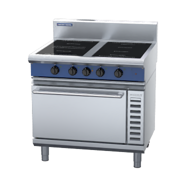 blue seal evolution series in54r5f - 900mm induction range convection oven