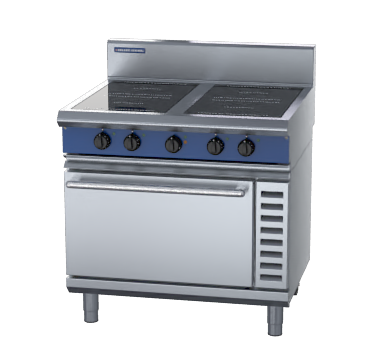 blue seal evolution series in54r3 - 900mm induction range convection oven