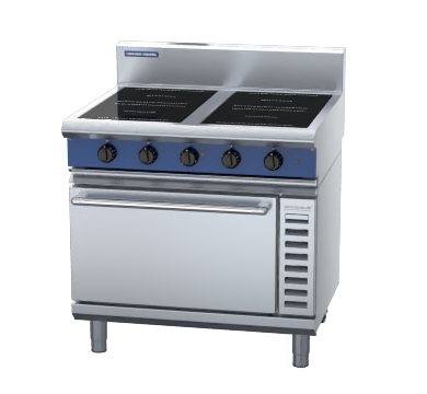 blue seal evolution series in54r3 - 900mm induction range convection oven