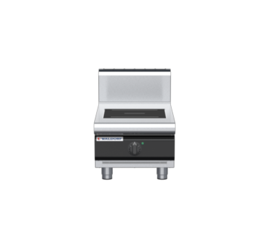 waldorf cue in8100hr5-b-c0 450mm electric induction cooktop bench model with high splashback