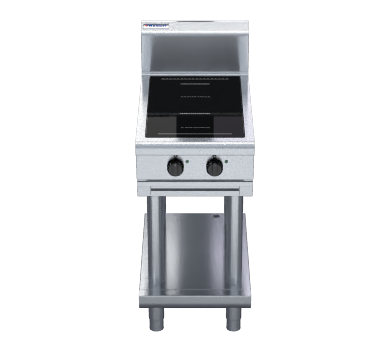 waldorf 800 series in8200f-ls - 450mm electric induction cooktop - leg stand