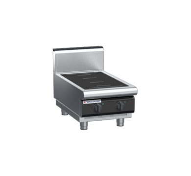 waldorf cue in8200hf-b-c0 450mm electric induction cooktop bench model with high splashback