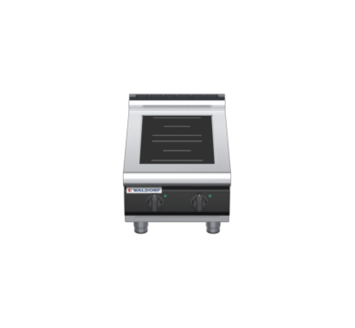 waldorf cue in8200lr2-b-c0 450mm electric induction cooktop bench model with low splashback