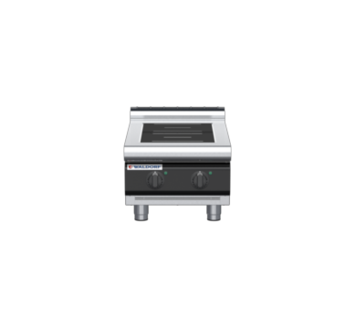 waldorf cue in8200lr2-b-c0 450mm electric induction cooktop bench model with low splashback