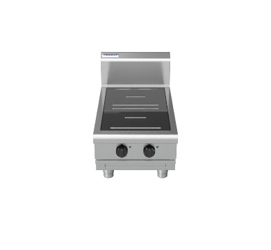 waldorf 800 series in8200r5-b - 450mm electric induction cooktop low back version - bench model