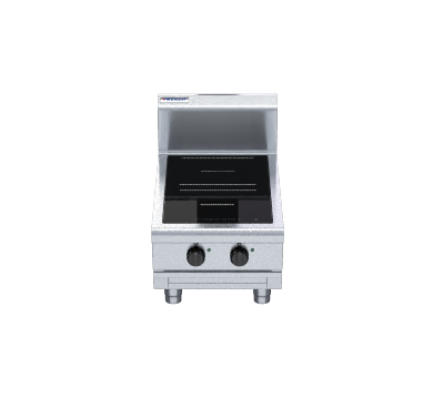 waldorf 800 series in8200r5-b - 450mm electric induction cooktop low back version - bench model