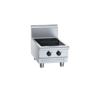 waldorf 800 series in8200r5-b - 450mm electric induction cooktop low back version - bench model