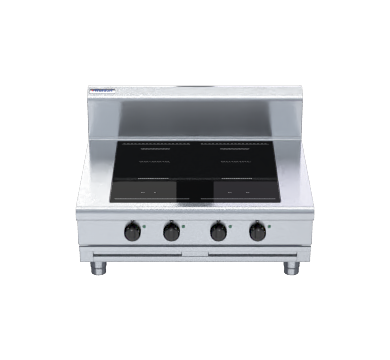 waldorf 800 series in8400f-b - 900mm electric induction cooktop - bench model