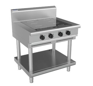 waldorf 800 series in8400f-ls - 900mm electric induction cooktop - leg stand