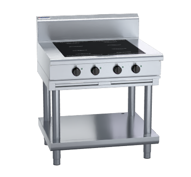 waldorf 800 series in8400f-ls - 900mm electric induction cooktop - leg stand