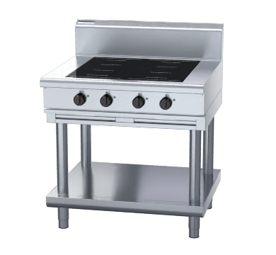 waldorf 800 series in8400f-ls - 900mm electric induction cooktop - leg stand