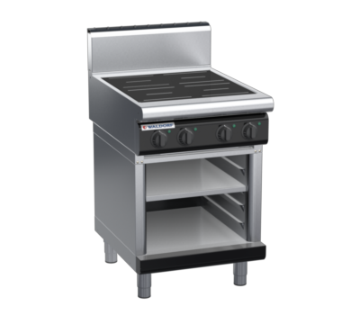 waldorf bold in8400hr2-cb-b0 600mm electric induction cooktop on cabinet base with high splashback