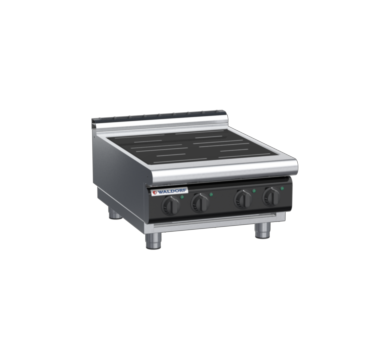 waldorf cue in8400lr2-b-c0 600mm electric induction cooktop bench model with low splashback