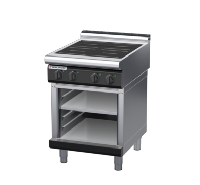 waldorf bold in8400lr2-cb-b0 600mm electric induction cooktop on cabinet base with low splashback