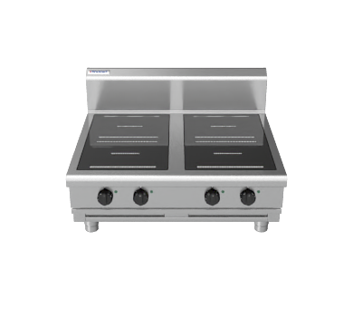 waldorf 800 series in8400r3-b - 900mm electric induction cooktop - bench model