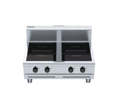 waldorf 800 series in8400r3-b - 900mm electric induction cooktop - bench model