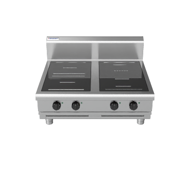 waldorf 800 series in8400r3f-b - 900mm electric induction cooktop - bench model