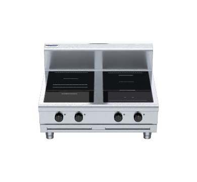 waldorf 800 series in8400r3f-b - 900mm electric induction cooktop - bench model