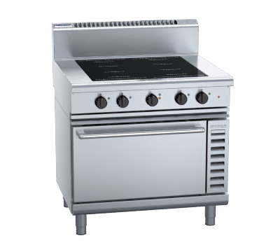 Waldorf 800 Series IN8410ECF - 900mm Induction Range Convection Oven