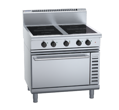 Waldorf 800 Series IN8410ECR3 - 900mm Induction Range Convection Oven