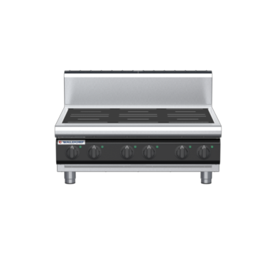 waldorf cue in8600hr2-b-c0 900mm electric induction cooktop bench model with high splashback