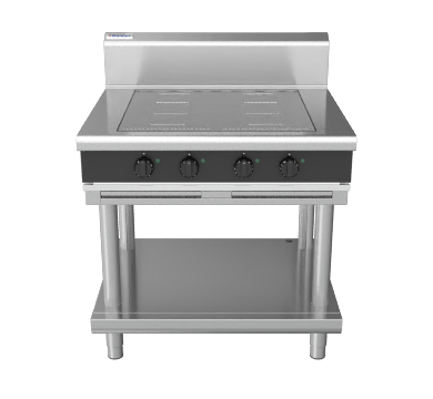 waldorf bold inb8400f-ls - 900mm electric induction cooktop - leg stand
