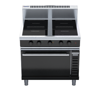 waldorf bold inb8410ecr5 - 900mm induction range convection oven