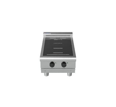 waldorf 800 series inl8200f-b - 450mm electric induction cooktop low back version - bench model