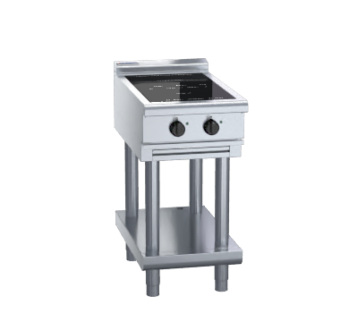 waldorf 800 series inl8200r5-ls - 450mm electric induction cooktop low back version - leg stand