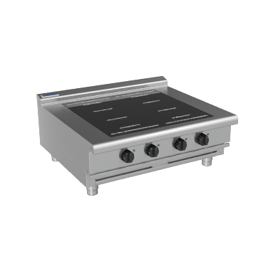 waldorf 800 series inl8400f-b - 900mm electric induction cooktop low back version - bench model