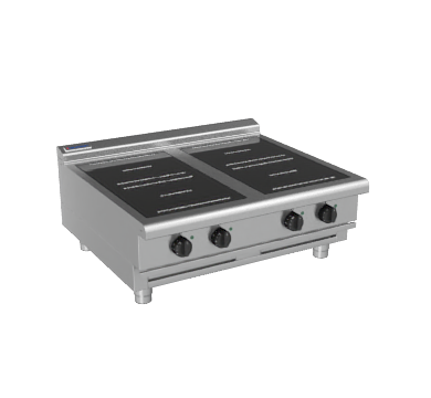 waldorf 800 series inl8400r3-b - 900mm electric induction cooktop low back version - bench model