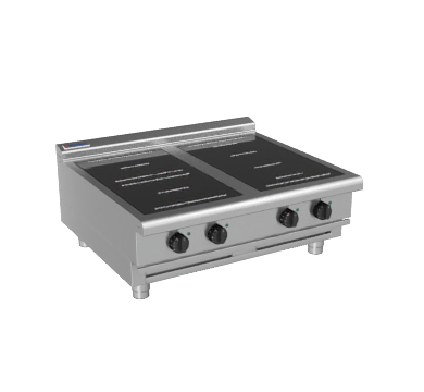 waldorf 800 series inl8400r3f-b- 900mm electric induction cooktop low back version - bench model