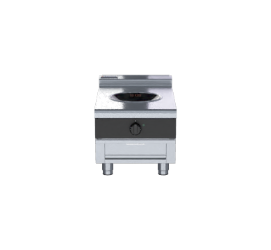 waldorf bold inlb8100w3-b - 450mm induction wok low back version - bench model