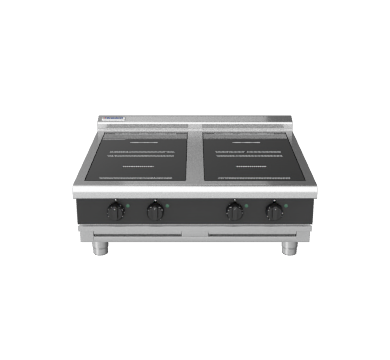 waldorf bold inlb8400r3-b - 900mm electric induction cooktop low back version - bench model