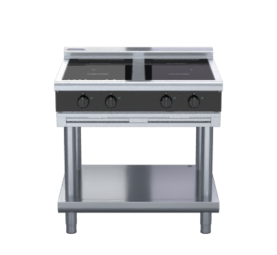 waldorf bold inlb8400r5-ls - 900mm electric induction cooktop  low back version- leg stand