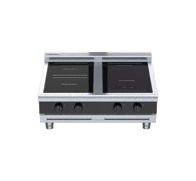 waldorf bold inlb8400r5f-b - 900mm electric induction cooktop  low back version - bench model