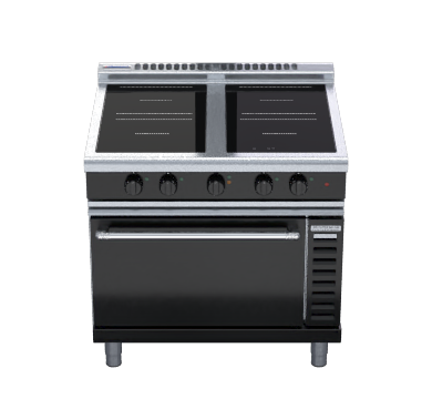 waldorf bold inlb8410ecr3 - 900mm induction range convection oven low back version