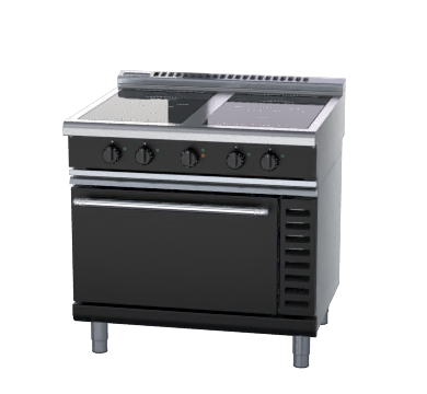 waldorf bold inb8410ecr5f - 900mm induction range convection oven