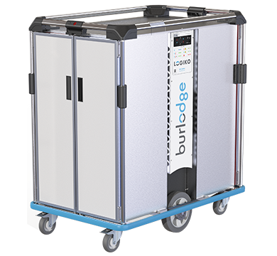 burlodge logiko duo convected cook-serve trolley
