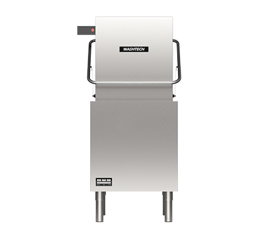 washtech m2c - professional passthrough dishwasher with heat recovery unit - 500mm rack