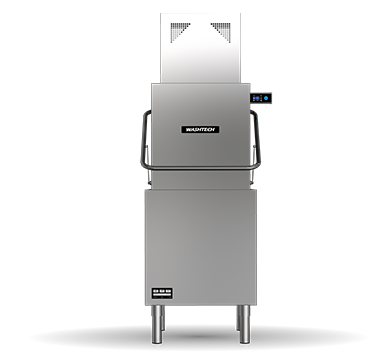 washtech m2c - passthrough dishwasher with heat recovery unit - 500mm rack