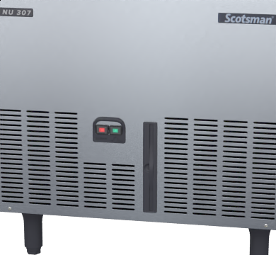 scotsman nuh 307 as ox - 129kg - self contained dice ice maker