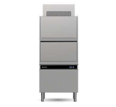 washtech pw1c - front loading warewasher with heat recovery unit - 500mm x 600mm rack
