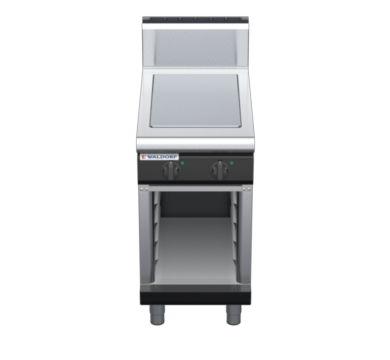 waldorf bold rn8102eh-cb-b0 450mm electric solid top on cabinet base with high splashback