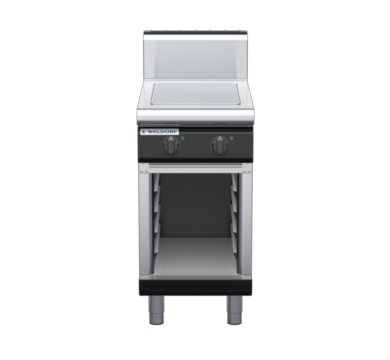 waldorf bold rn8102eh-cb-b0 450mm electric solid top on cabinet base with high splashback