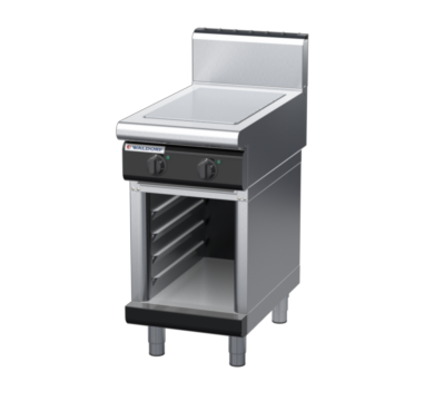 waldorf bold rn8102eh-cb-b0 450mm electric solid top on cabinet base with high splashback